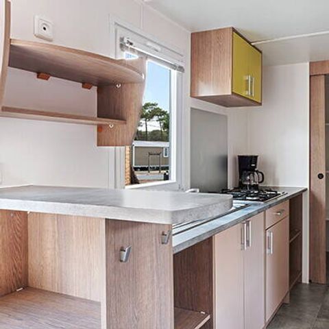 Mobilheim 6 Personen - Mobilheim | Comfort | 2 Zi. | 4/6 Pers. | Einfache Terrasse