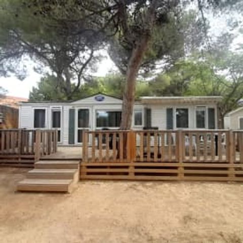 Mobilheim 6 personen - Smaragd, 3 Schlafzimmer