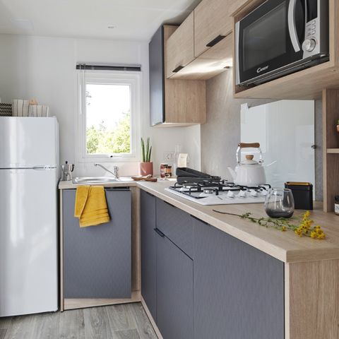 Mobilheim 4 Personen - Komfort - 2 Zimmer