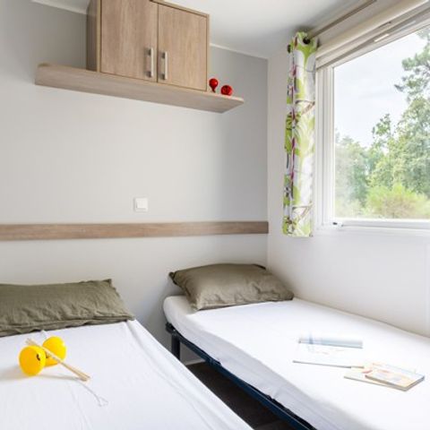 Mobilheim 6 personen - Comfort | 3 Zi. | 6 Pers. | Erhöhte Terrasse | Clim.