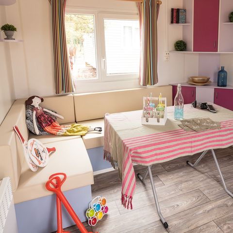 Mobilheim 6 personen - Classic | 2 Zi. | 4/6 Pers. | Einfache Terrasse