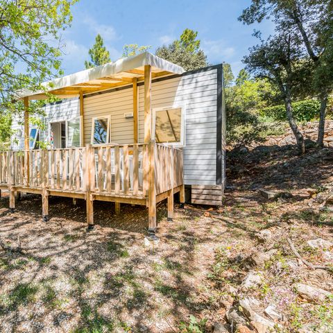 Mobilheim 6 personen - Comfort | 3 Zi. | 6 Pers. | Erhöhte Terrasse | Clim.