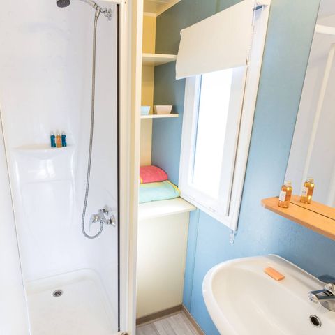 Mobilheim 4 Personen - Mobilheim | Classic | 2 Zi. | 4 Pers. | Einfache Terrasse | Klim.
