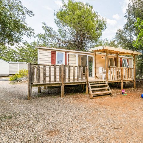 Mobilheim 6 personen - Mobilheim | Classic | 2 Zi. | 4/6 Pers. | Erhöhte Terrasse