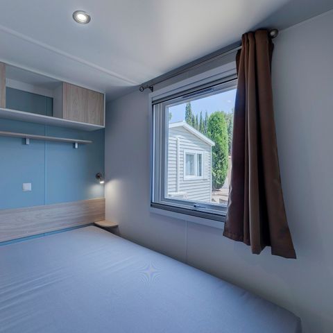 Mobilheim 6 personen - Comfort | 2 Zi. | 4/6 Pers. | Einfache Terrasse | Klim.