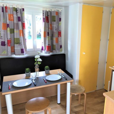 Mobilheim 4 personen - TRIGANO SYMPA 18 (2 Erwachsene + 2 Kleinkinder)