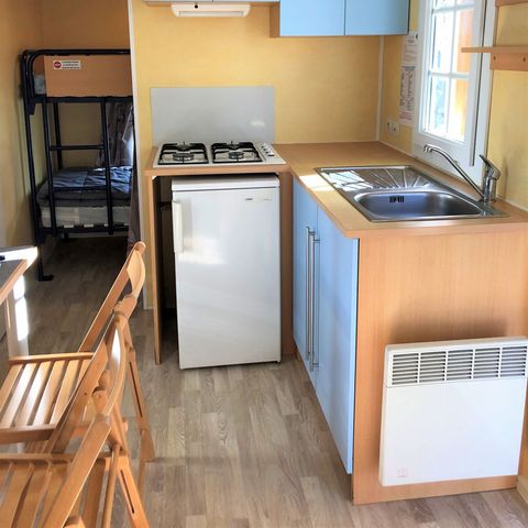 Mobilheim 4 personen - SYMPA 18 (2 Erwachsene + 2 Kleinkinder)