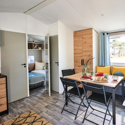 Mobilheim 6 Personen - Cottage 3 Zimmer (Klimaanlage, TV, Geschirrspüler)