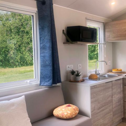 Mobilheim 8 Personen - 8p - Cottage Tribu CONFORT klimatisiert
