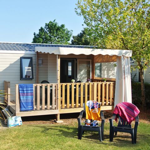 Mobilheim 5 Personen - Cottage Océan TV LV - 2 Zimmer - 4/5 Personen