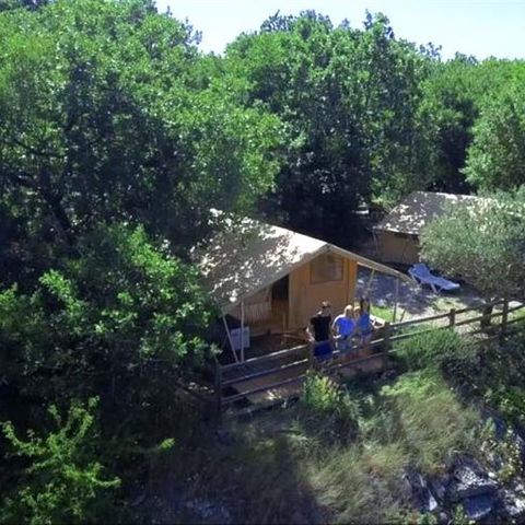 Zelt 4 personen - COTTON LODGE KOMFORT