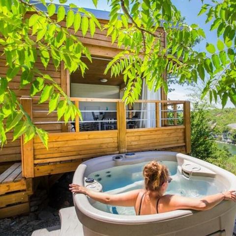 Chalet 5 personen - Premium Les Suites des Gorges 2Zi - KLIMA + TV + LV + SPA + (SH)