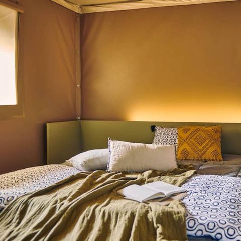 Safarizelt 4 Personen - Jungle Lodge 2Zi - Bad