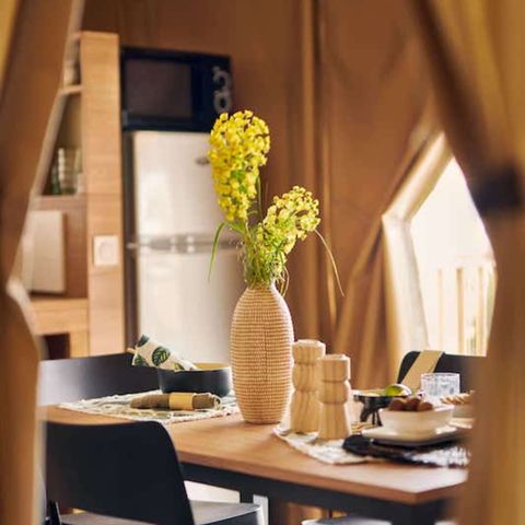 Safarizelt 4 Personen - Jungle Lodge 2Zi - Bad