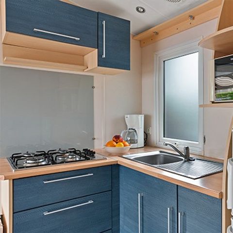 Mobilheim 4 Personen - Classic XL | 2 Zi. | 4 Pers. | Erhöhte Terrasse