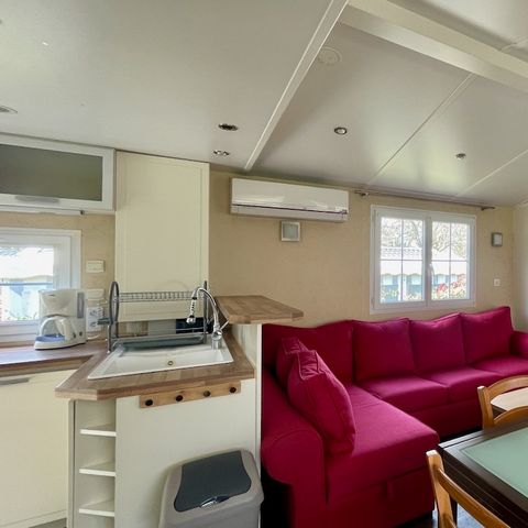 Mobilheim 6 Personen - MOBILHOME LF 42 - 2 CH - 43 m2 - KLIMA - LV - LL - 6pers.