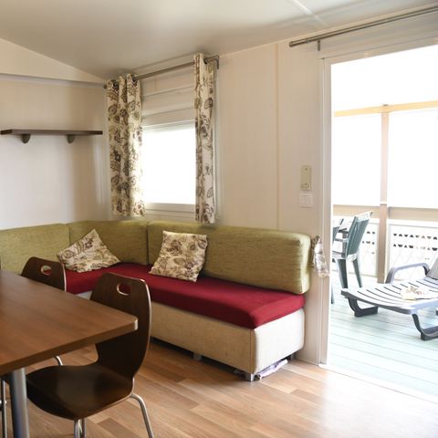 Mobilheim 5 Personen - 3 Schlafzimmer - KLIMA - TV