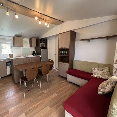 Mobilheim 5 Personen - 3 Schlafzimmer - KLIMA - TV