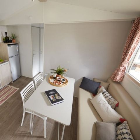Mobilheim 6 Personen - Mobilheim Homair Vacances auf dem Campingplatz St Aygulf-Plage Comfort | 3 Zi. | 6 Pers. | Einfache Terrasse | Klim.