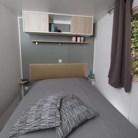 Mobilheim 6 Personen - Mobilheim Homair Vacances auf dem Campingplatz St Aygulf-Plage Comfort | 3 Zi. | 6 Pers. | Einfache Terrasse | Klim.