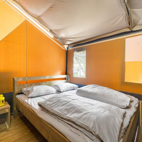 Safarizelt 4 personen - Safarizelt + Sanitär + Klima (4P)
