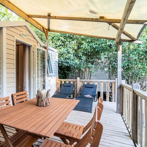 Mobilheim 4 Personen - Cottage Estérel 3 Zimmer 4 Personen Klimatisiert + TV