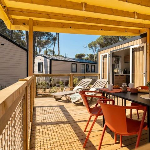 Mobilheim 4 Personen - Cottage Provence 3 Zimmer 4 Personen Klimatisiert + TV