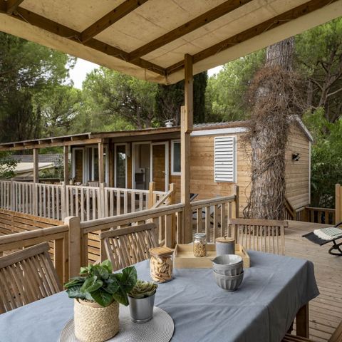 Mobilheim 12 Personen - COTTAGE Tribu 12p 6ch **** ZEN