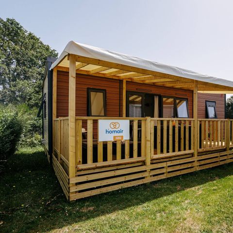 Mobilheim 6 Personen - Premium | 3 Schlafz. | 6 Pers. | Lounge Terrasse | Klimaanlage