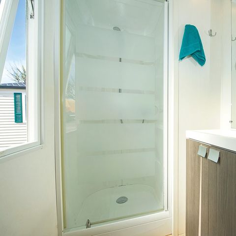 Mobilheim 6 Personen - Classic | 3 Schlafz. | 6 Pers. | Erhöhte Terrasse
