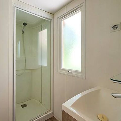 Mobilheim 6 personen - Mobilheim | Classic | 3 Schlafz. | 6 Pers. | Erhöhte Terrasse