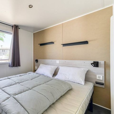 Mobilheim 4 Personen - Mobilheim | Premium | 2 Zi. | 4 Pers. | Erhöhte Terrasse | Klimaanlage | TV
