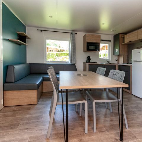 Mobilheim 6 Personen - 3 PREMIUM-ZIMMER