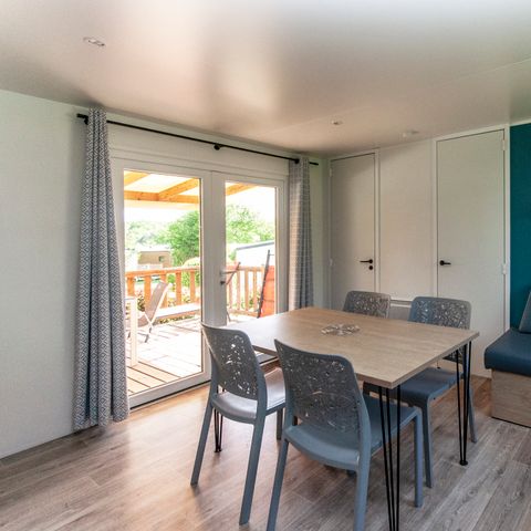 Mobilheim 6 Personen - 3 PREMIUM-ZIMMER