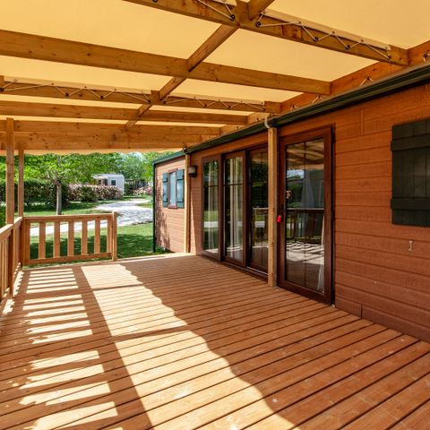 Mobilheim 4 Personen - 2 ZIMMER PREMIUM PLUS