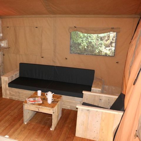 Zelt 6 Personen - SAFARI LODGE LUXUS