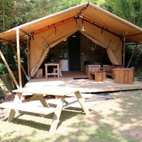 Zelt 6 Personen - SAFARI LODGE LUXUS