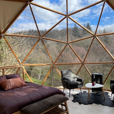 AUßERGEWÖHNLICHE UNTERKUNFT 4 Personen - Dome, ohne Sanitäranlagen