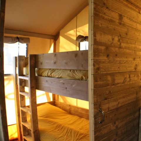 Zelt 4 Personen - LODGE SAFARI mit SPA