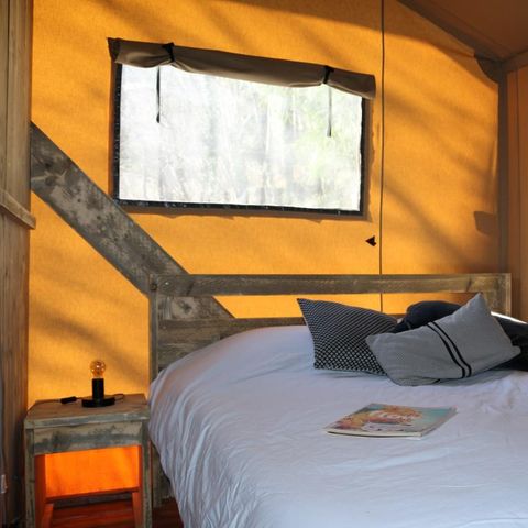 Zelt 4 Personen - LODGE SAFARI mit SPA