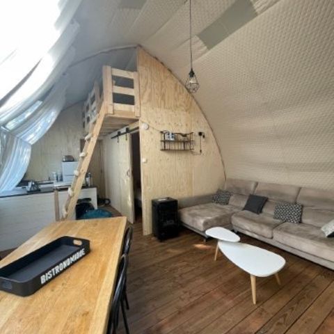 AUßERGEWÖHNLICHE UNTERKUNFT 6 Personen - LODGE BIG OAK XXL