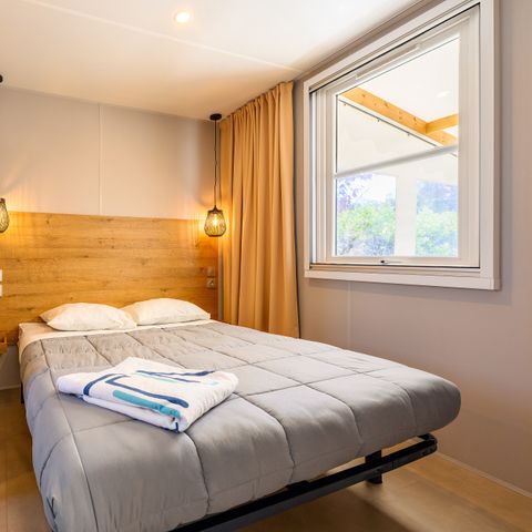 Mobilheim 6 Personen - SIGNATURE PRESTIGE 3 Zi. 6 Pers. - 36m2 - überdachte Terrasse 6 pers.
