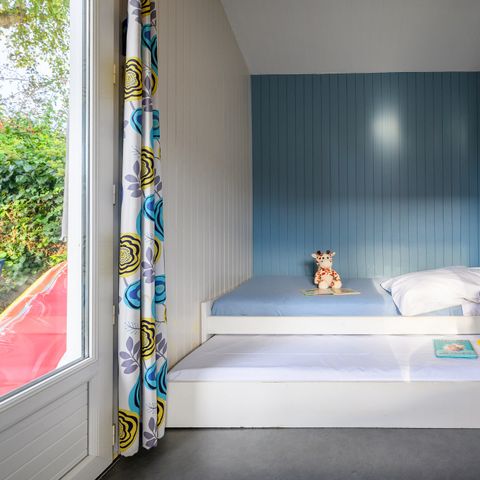 Chalet 4 Personen - D/ CHALET CONFORT 1 Zimmer 2/4 Pers. - 25m2 - Terrasse Sonnenschirm