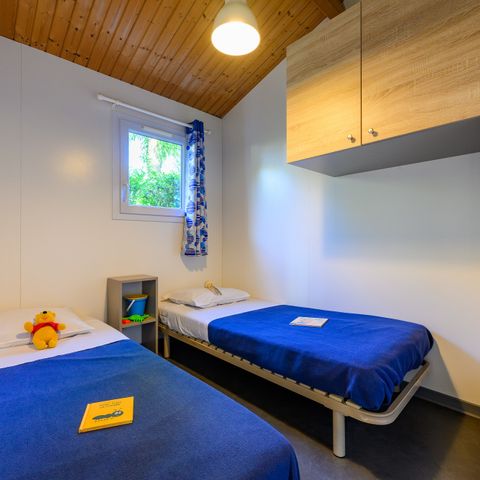 Chalet 4 Personen - D/ CHALET CONFORT 2 Schlafz. 4 pers. - 35m2 - integrierte Terrasse