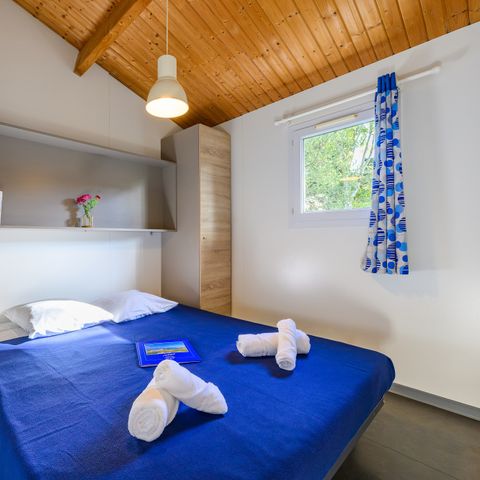 Chalet 4 Personen - D/ CHALET CONFORT 2 Schlafz. 4 pers. - 35m2 - integrierte Terrasse