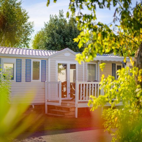 Mobilheim 6 Personen - LOISIR CONFORT 3 Zimmer 6 Pers. - 36m2 - überdachte Terrasse