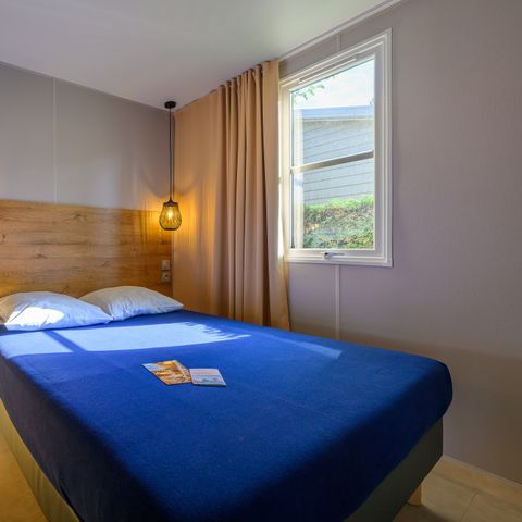 Mobilheim 6 Personen - D/ COTTAGE CONFORT 3 Zimmer 6 Pers. - 35m2 - überdachte Terrasse