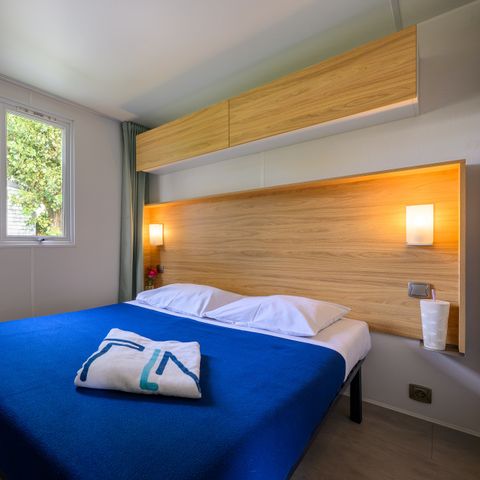 Mobilheim 5 Personen - COTTAGE CONFORT 2 Zimmer 4/5 Pers. - 30m2 - Terrasse Sonnenschirm 5 Pers.