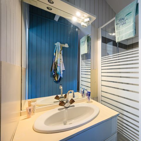 Chalet 4 Personen - CHALET CONFORT 1 Schlafzimmer 2/4 Pers. - 25m2 - Terrasse Sonnenschirm