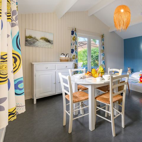 Chalet 4 Personen - CHALET CONFORT 1 Schlafzimmer 2/4 Pers. - 25m2 - Terrasse Sonnenschirm
